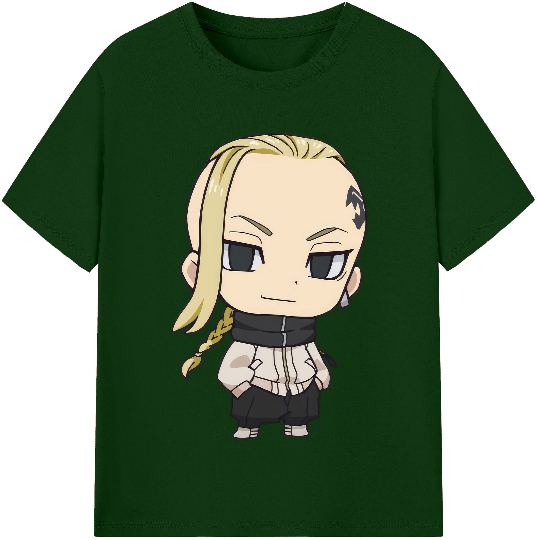 （画像用） 東京リベンジャーズ Tokyo Revengers 綿100％半袖Tシャツ（フロントプリント）
